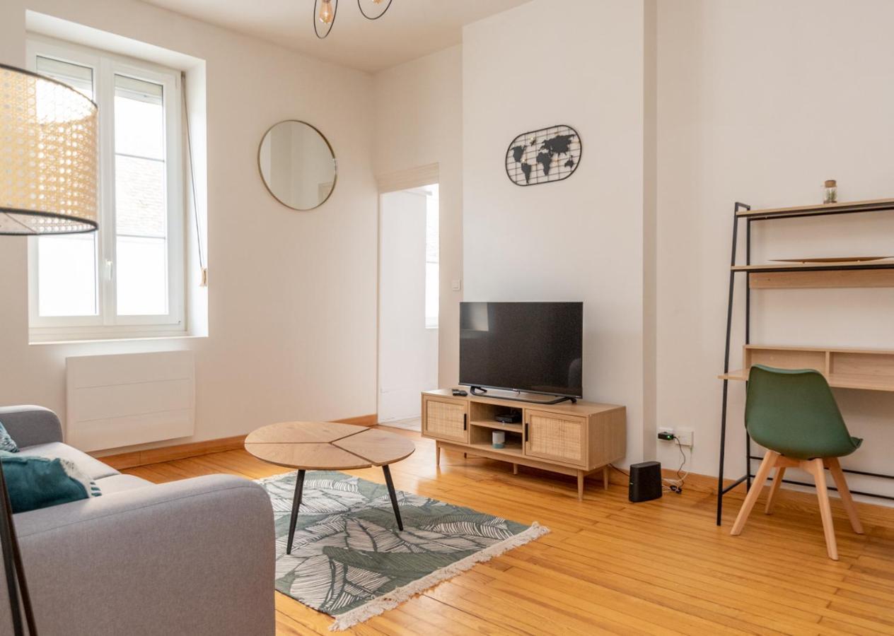 Appartement Cosy Au Centre Ville Avec Garage Chalon-sur-Saône Exterior foto